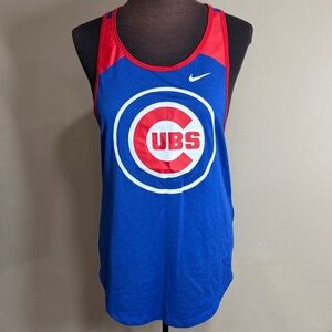 Nike Chicago Cubs Major League Baseball tank top small